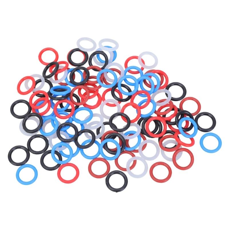 Pack Of 100 Pigeons Identification Rings In Various Color For Better Training Efficiency And Easy Distinction