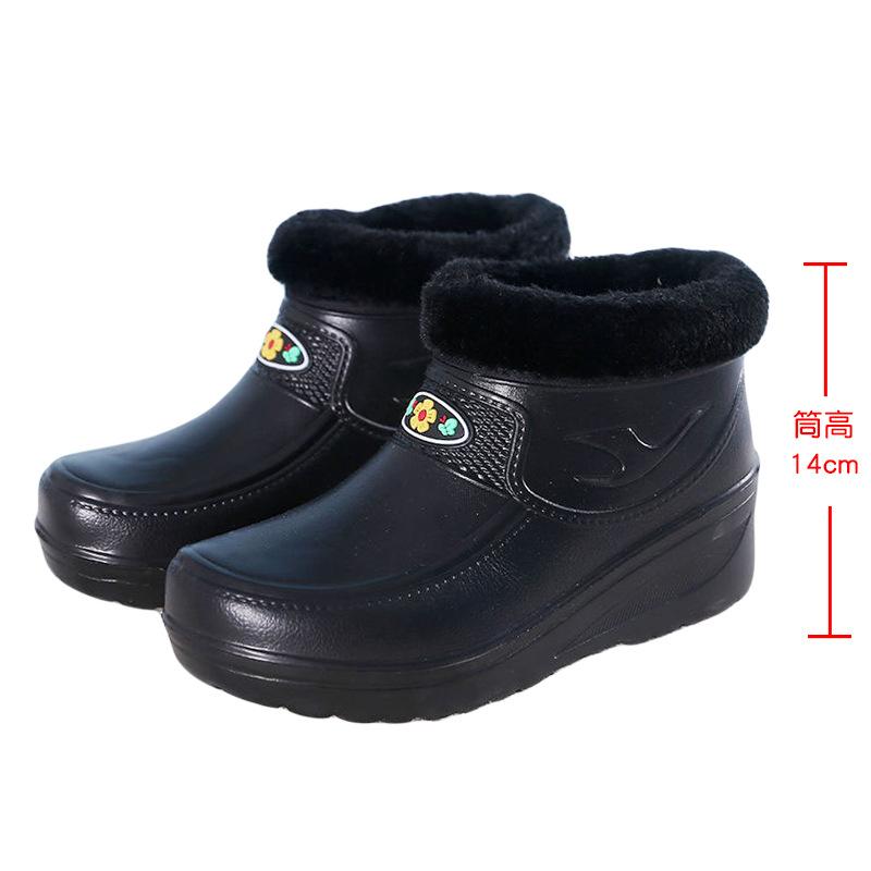 Mid-Calf Snow Boots, Outdoor Warm Boots, -Lined Thickened One-Piece Snow Boots, High Quality and Slip- Snow Boots