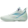 Buty do koszykówki Attack BM Cement Nemesis Performance Sports Skórzane Antypoślizgowe Odporne na Ścieranie Przyczepność Niskie Męskie sneakers Zielony Niebieski 912531604Q-4