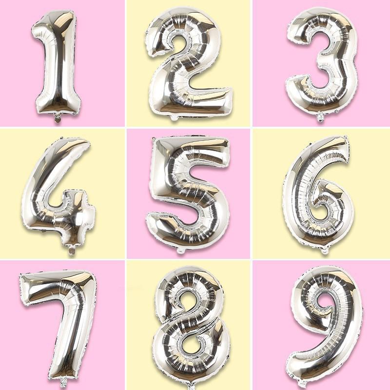 

Baby Boy s First Birthday Party Decor Set with Number Balloons