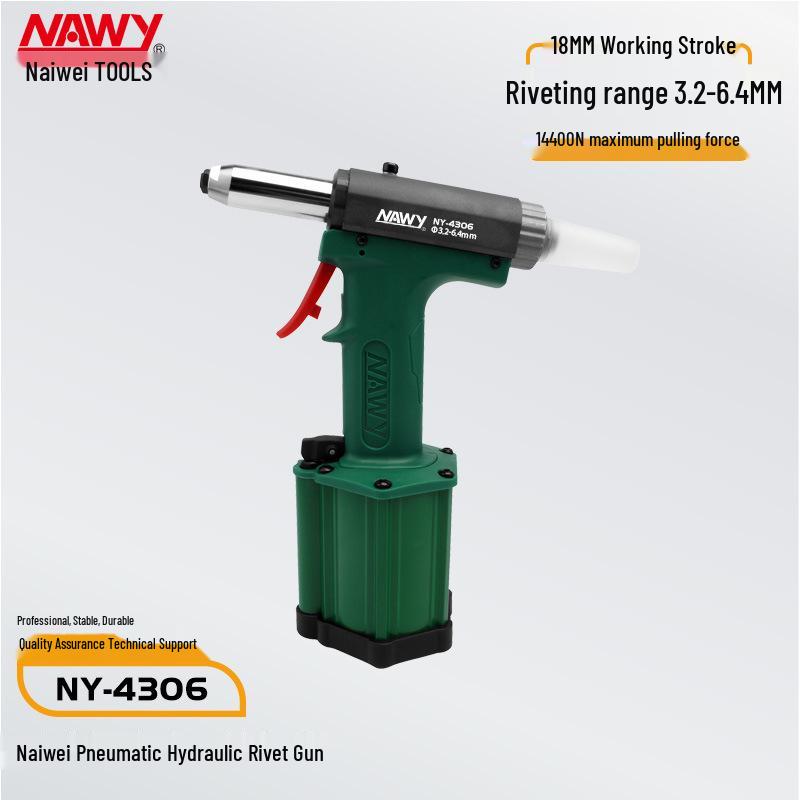 Taiwan Industrial-Grade Automatic Pneumatic Rivet Gun for Aluminum & Stainless Steel Rivets