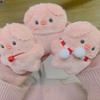 Handgefertigter Schweinekopf Schlüsselanhänger für Taschen Schlüssel Niedlicher und Weicher Plüsch Schlüsselanhänger für Damen Leichter Schwein Schlüsselanhänger Anhänger