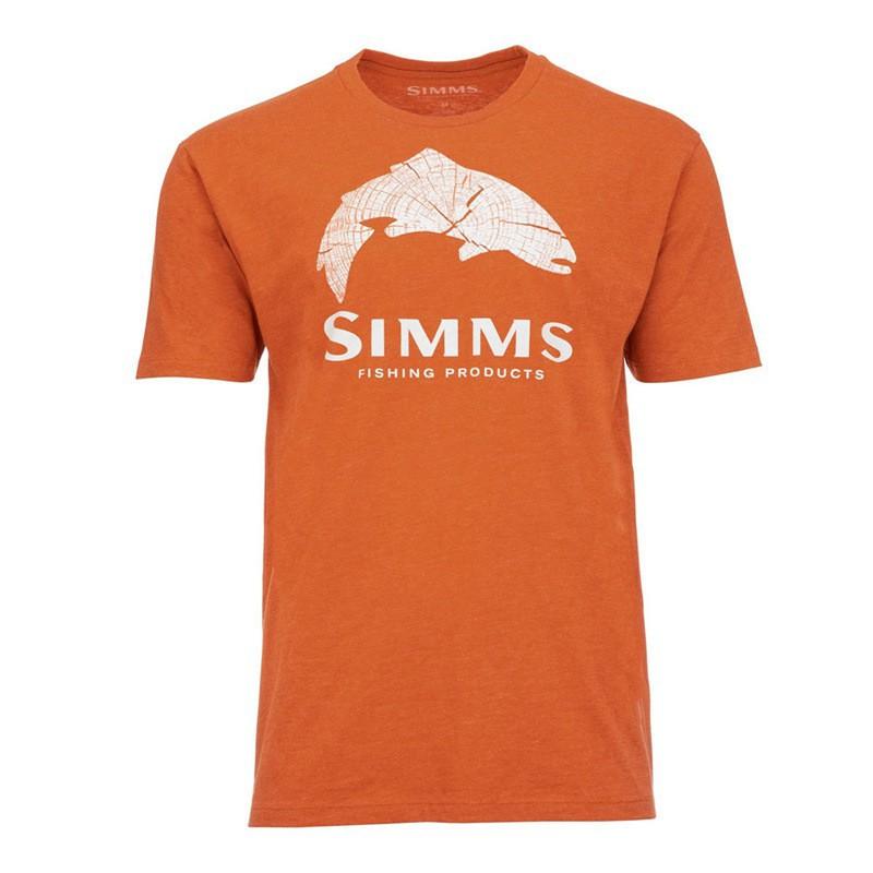 SIMMS Fishing Clothes Camo Sunblock Outdoor Luya Short-sleeved Sweatshirt Breathable T-shirt Top