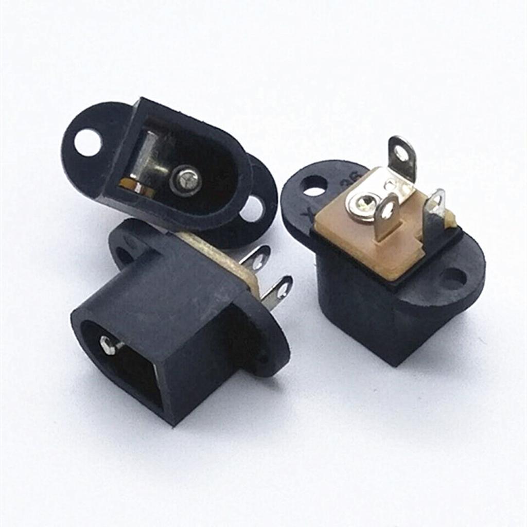 10Pairs 2.1x5.5MM for DC Power Jack Plug Socket Adapter Connector Match Most Dev