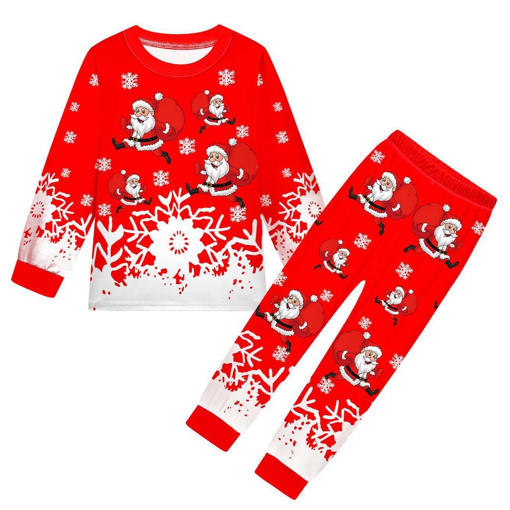 Children's Fashion Suit Skirt Round Neck Long Sleeve Top Pants