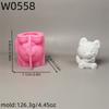 3D Foxes Silicone Moulds Animal Candle Molds Handmade Ornament Molds Epoxy Resin Molds Plasters Molds for Candle Making