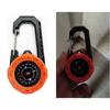 Waterproof Carabiner Compass Portable Outdoor Sports Directional Guide Small Pocket Compass Backpacking Accessory