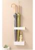 Compact Plastic Umbrella Stand for Entryway – Durable Rain Gear Storage Rack