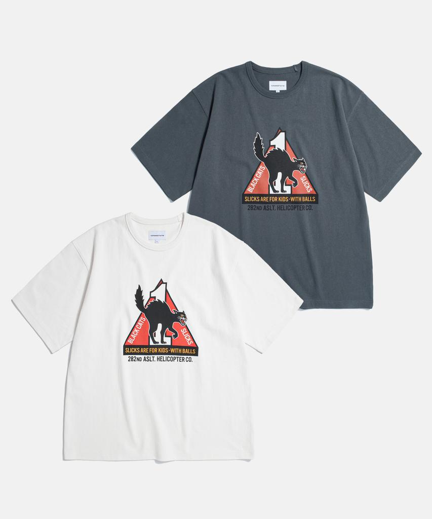 ESPIONAGE 282Nd Ahc Heavyweight Tee Slate