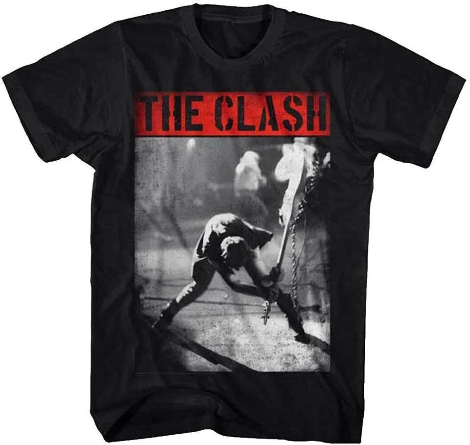 The Clash Smashing Guitar Black Unisex Shirt S-5XL Q91124 XL