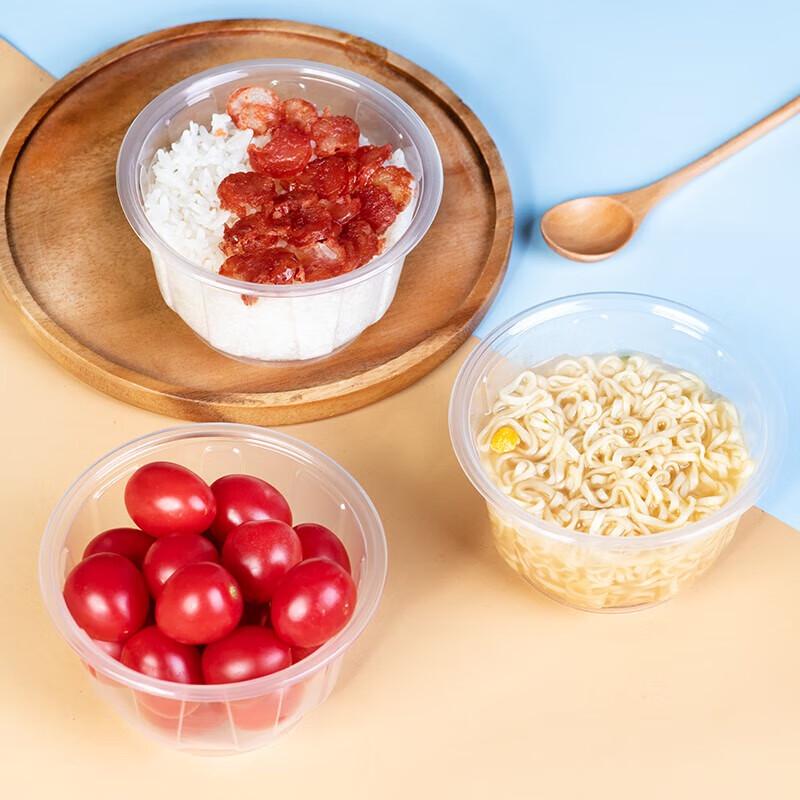 

360ml Disposable Microwaveable Plastic Food Bowls