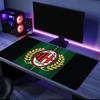 Tappetino per mouse con logo AC Milan, base in gomma, tappetino da scrivania per esports, tappetino per mouse per giocatori e uso in ufficio, scrivania da gaming, tappetino facile da pulire