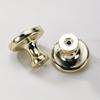 10pcs Polished Golden Cabinet Knobs with Acrylic Insert - Light Luxury Modern Single Hole Handles for Cabinet Applications