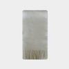 Wool Blended Niche Solid Color Tassel Scarf for Women in Winter with Korean Style Soft Scarf