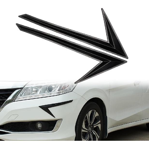 

2 Pack Car Bumper Guard Protector Sticker Arrow Shape Car Front Rear Corner Guard Anti-Collision Rubber Strip Sticker, Black чёрный