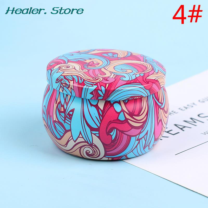 Christmas Candle Tin Jars DIY Candle Making kit Holder Storage case for Dry Storage Spices Camping  Party Favor Sweets Gifts