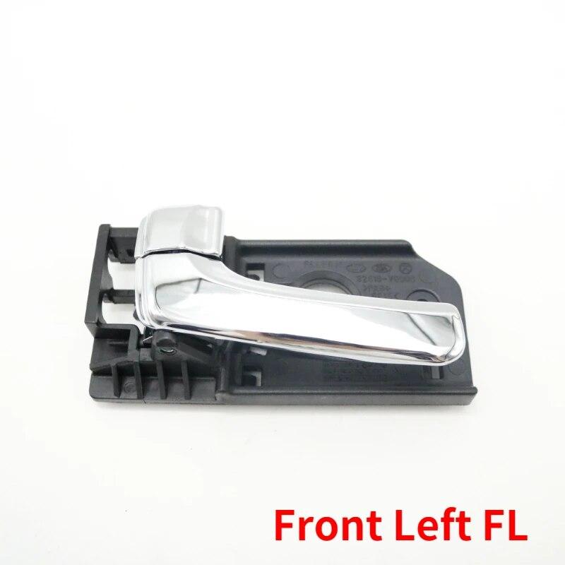 

Автомобильные передние хромированные внутренние внутренние дверные ручки для kia Sedona Carnival 06-14 Hyundai Entourage 2007 2008 front left