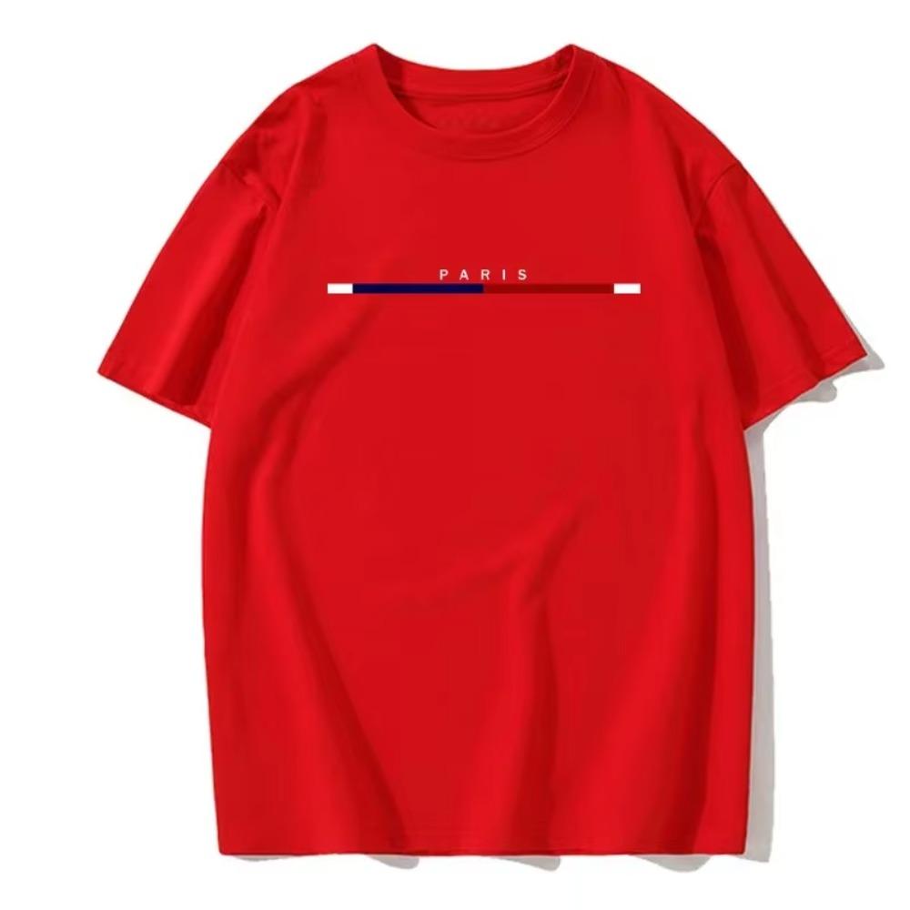 Summer Men's Casual Short-sleeved Round Neck Solid Color Casual Business Style Versatile T-shirt Men's Comfortable Summer Tops