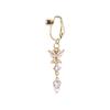 Electroplate Belly Button Cartilage Clip Women Belly Ring Fake Belly Piercing Clip Body Jewelry