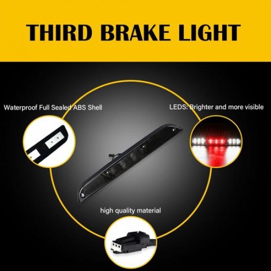 Fits    Ford Ranger 3rd Third Brake Light Smoked LED Rear Cargo Lamp