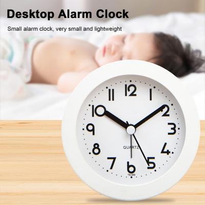 Analog Çalar Saat Gece Lambası Tik Tak Sesi Olmayan Sessiz Pille Çalışan Yatak Odası Masaüstü Dijital Kuvars Saat Çocuklar Öğrenciler Doğum Günü Hediyesi