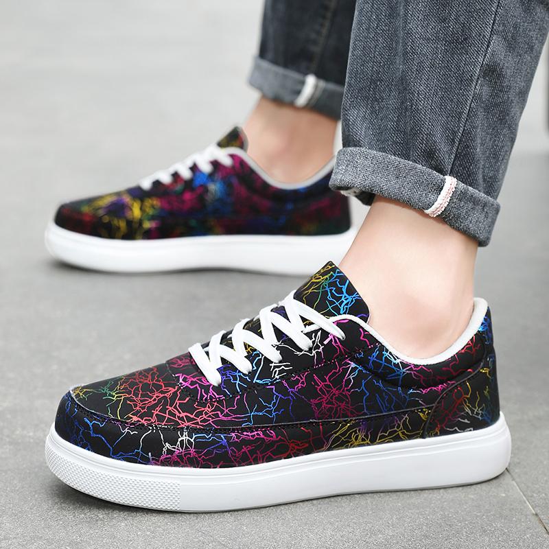 Новые мужские повседневные спортивные трендовые туфли мужские спортивные туфли 39-45 39 чёрный 2599₽