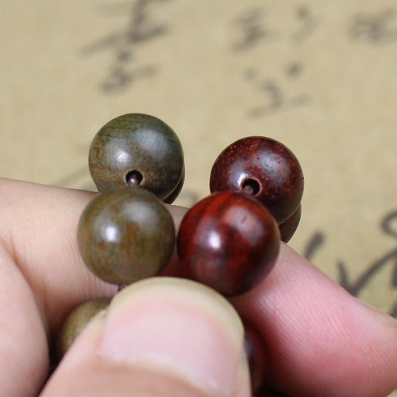 Sandalwood 10MM Single Loop Bracelets - Unisex Buddhist Beads Rosary Jewelry