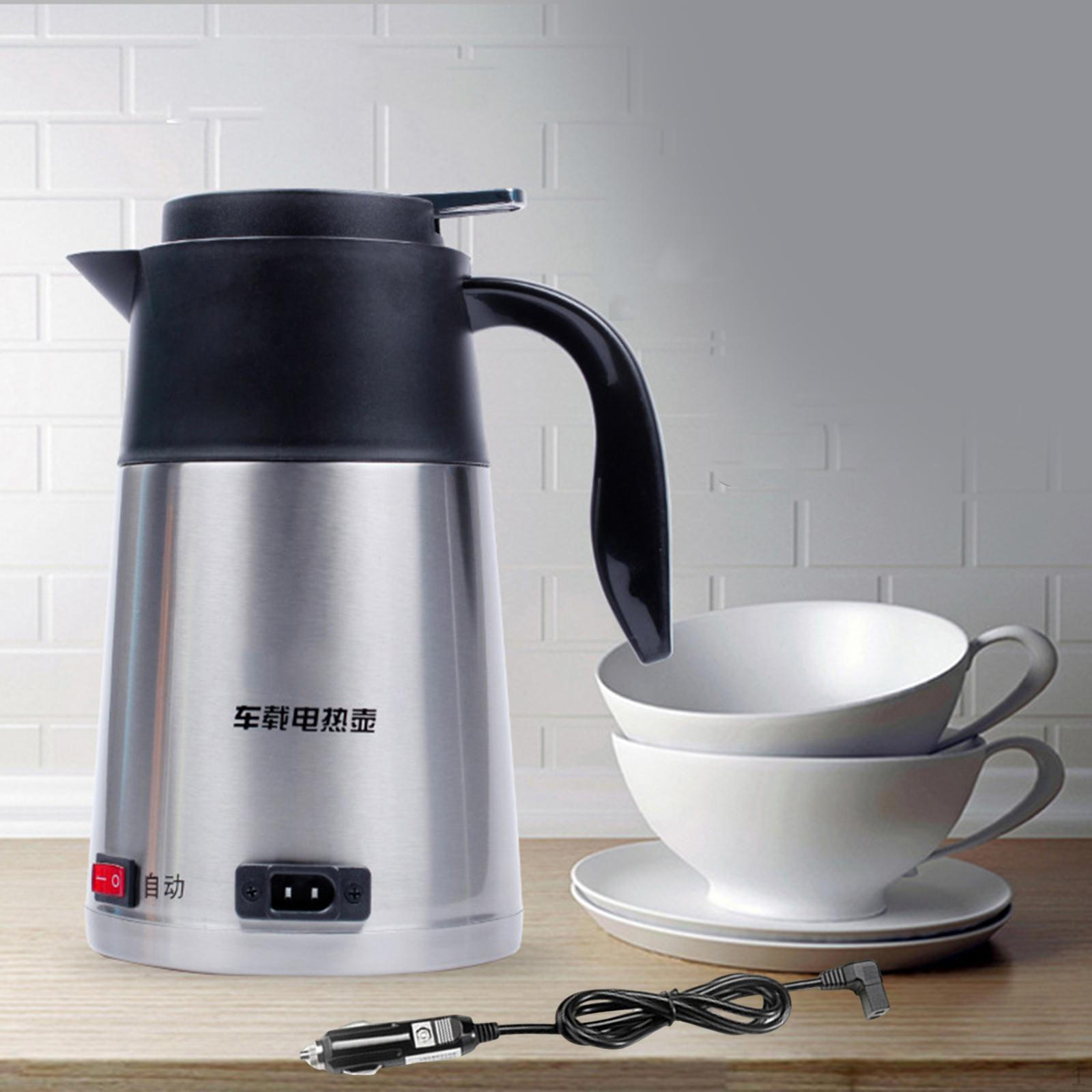 

Автомобильный электрический чайник 1,2 л портативный для воды для кемпинга на открытом воздухе 12V