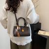 Textured Niche Bag 2025 New Small Square Bag Personalized Casual Simple Handbag Retro Large-capacity Messenger Bag
