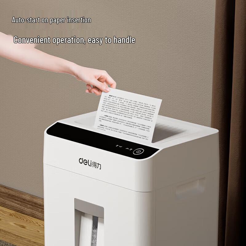 Deli GA754 P4 Heavy Duty Office Paper Shredder CN plug (adapter included)