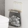 Plastic Folding Trash Bag Holder No-Drill Plastic Bag Holder Waste Bag Rack  for Kitchen