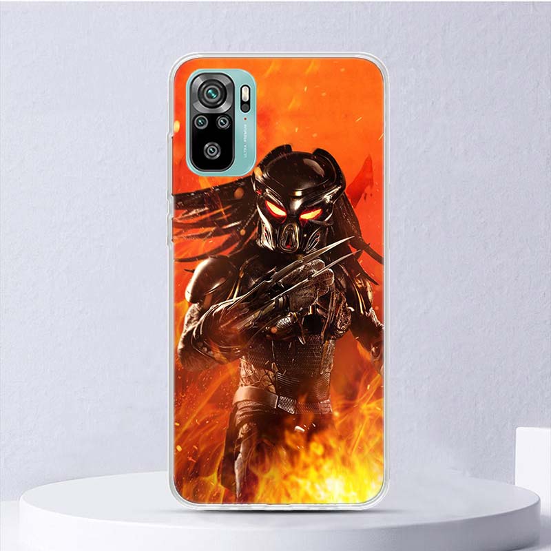 Alien Vs Predator Painted Soft Case For Xiaomi Redmi Note 14 13 12S 11S 10S 12 Pro Plus Phone Cover 11 10 11E 11T Note14 Shell C
