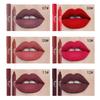 12 Colors Matte Lipsticks Waterproof Long Lasting Nude Non Stick Cup Lips Makeup Lip Tint Pen Cosmetic Daily Makeup