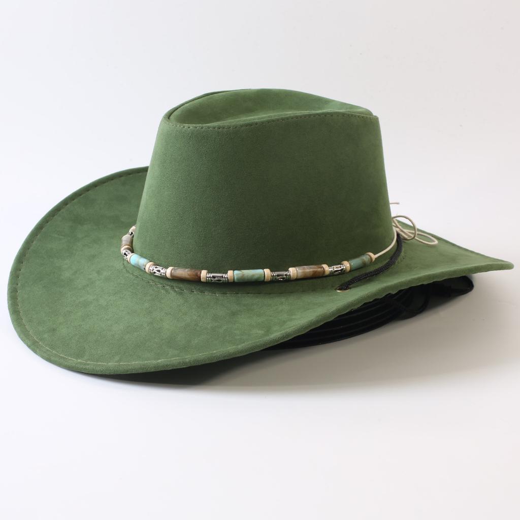 Popolare cappello western da cowboy a tesa larga classico europeo e americano per uomo e donna moda outdoor cappello da cowboy anti-sole cappello jazz