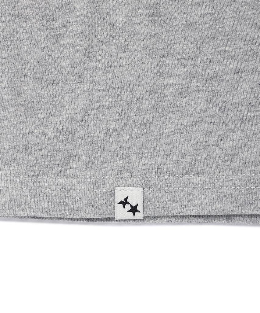 CAVISH Old Glory Ringer Layered Ls Tee Gray(Cv2Gfft558A)