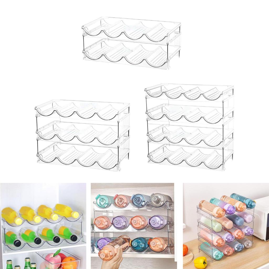 Bottle Rack, Cup Storage Organizer, Tabletop Stand