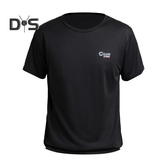 Summer Men T-shirt Mesh Thin Quick-drying Round Neck Short Sleeves O Neck Pure Color Stretchy Sport Daily Wear Top