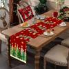 Christmas Tree Table Runner Christmas Decorations for Home 2026 Xmas Party Table Decor Navidad Gifts New Year 2026 Table Cover