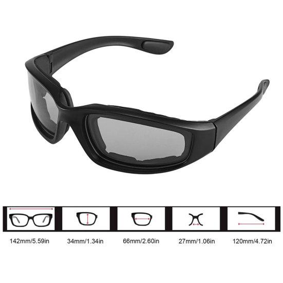 Motorradbrille Outdoor-Sport Anti-UV Winddicht Staubdicht Brille Schutzbrille
