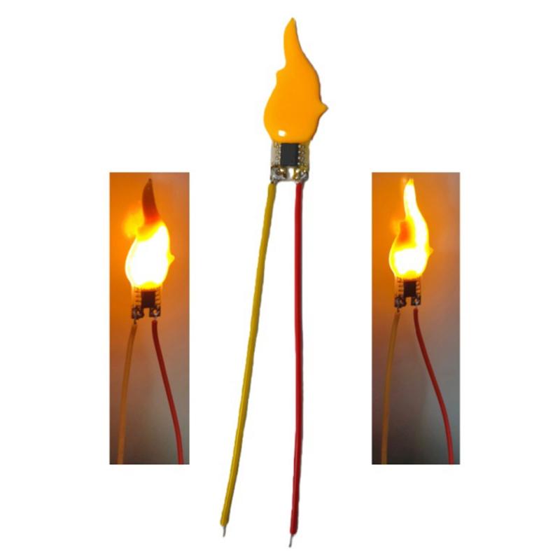 Flame Lamp Circuit Board Simulation Led Candle Lamp Circuit Board Flickering Flame Decoration Lights