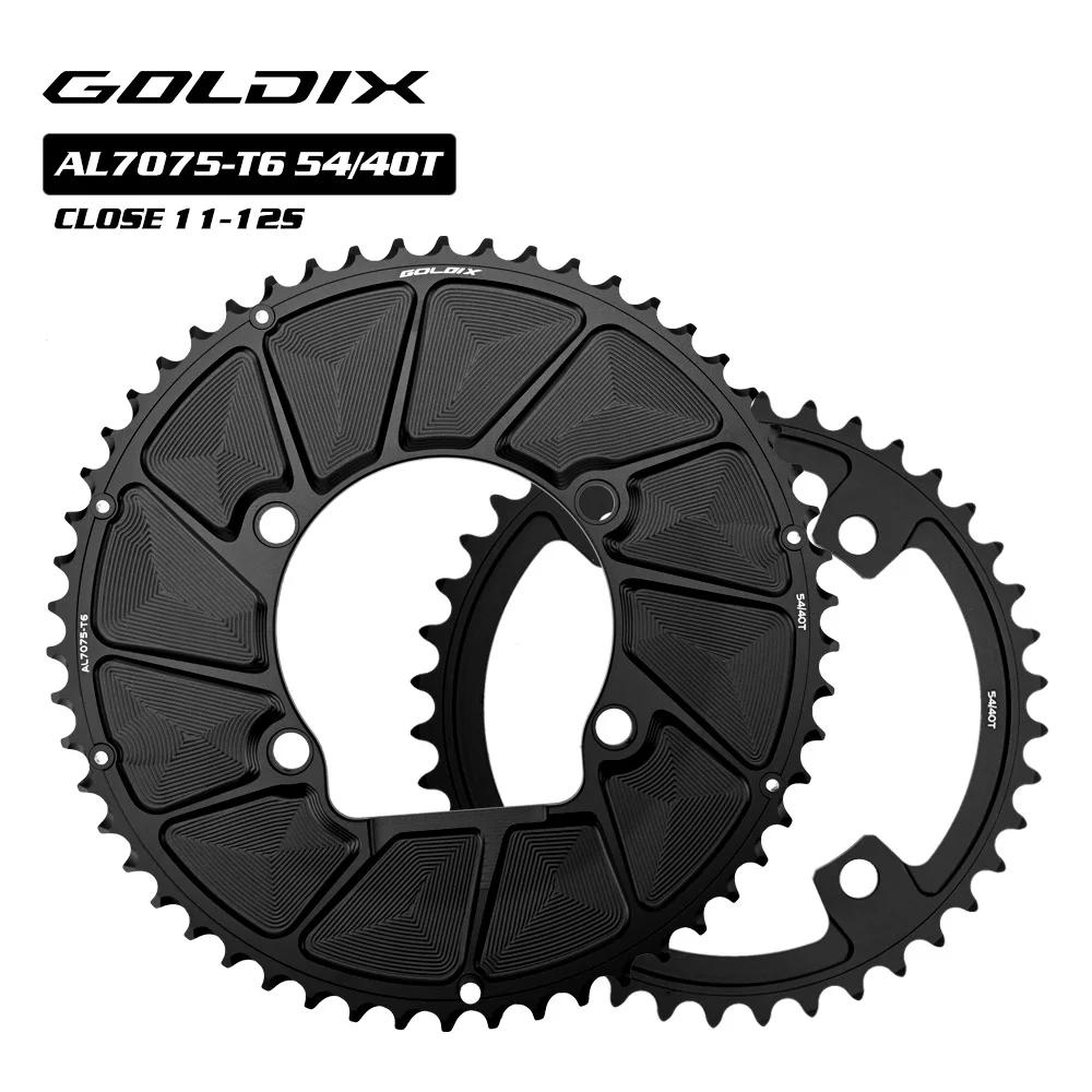 RIRO 110BCD Chainwheel for R7100 R8100 R9200 11S 12S Road Bike Chainring 50-34T 52-36T 53-39T 54-40T 110 BCD Chainring