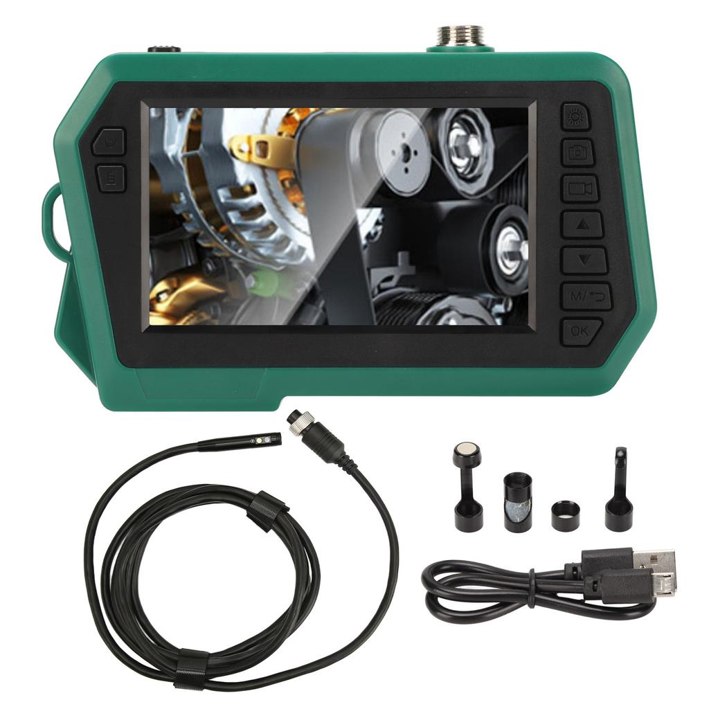 Industrial Endoscope 4.3 Inch IPS Display 8mm 1080P IP68 Waterproof 6.6ft Cable Endoscope Camera for Repair Inspection