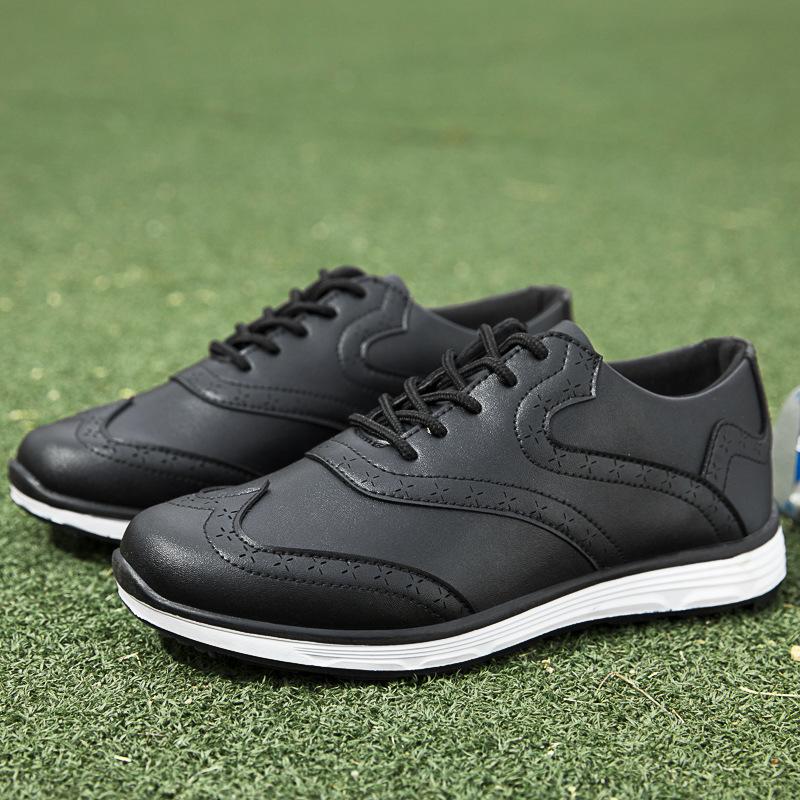 

Anti-Side Slip Fixed Nails Golf Shoes British Style Sneakers 39