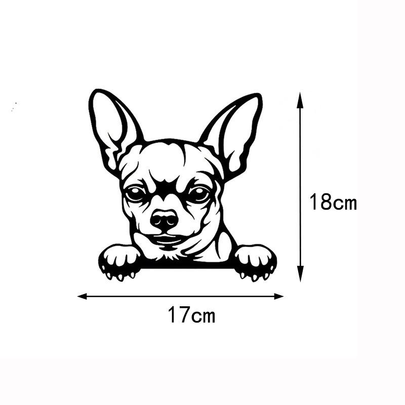 Automobiles Parts Car Stickers Dog Pet Stickers, Car Doors Body Bumpers, Decorative Car Windows Stickers Exterior Accessories
