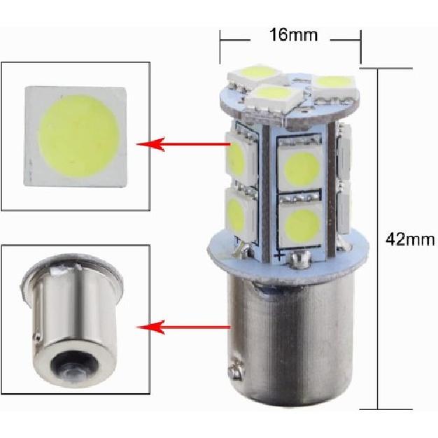 3Pcs White Interior Map Dome Light LED Bulbs Compatible 1987-1996 F-150White