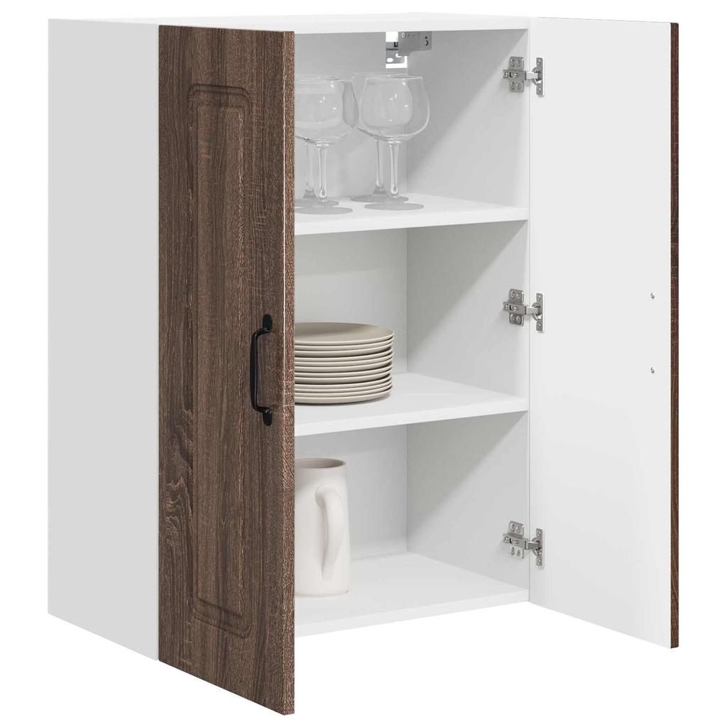Dishwasher Front Panel Kalmar Brown Oak Effect 60 x 31 x 80 cm