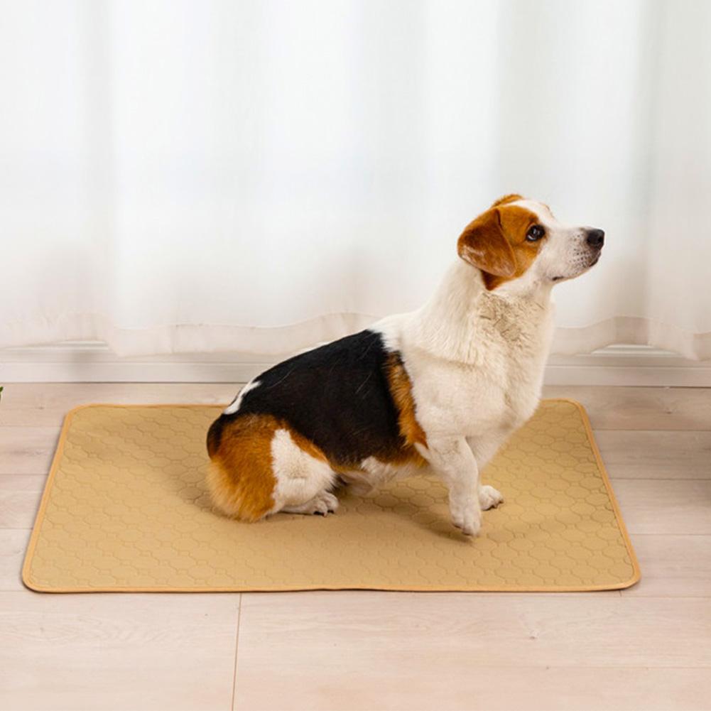 Dog Urine Pads Washable Pet Bed Urine Mat Reusable Absorbent Puppy Cat Training Diaper Mat Highly Absorbent Diaper Pet Supplies