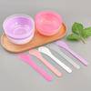 Beauty Mask Mixing Set: Bowl, Spoon & Stick for Makeup & Spa