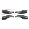 2 Pcs Carbon Fiber Look Gear Shift Cover Paddle Shifter Steering Wheel Extension Accessories for Tesla Model 3 Y 2017-2021