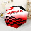 Racing Speed Passion Compact Travel Automatic Umbrella Retractable Design with 8-Rib Durability Sturdy Construction for Outdoor Daily Use